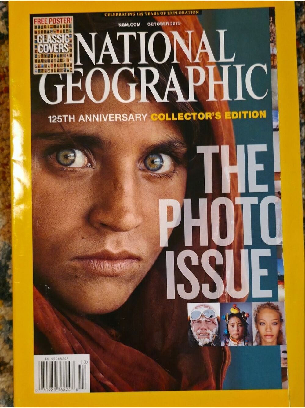 4/$67 Deal! Collectible National Geographic Magazine - Photo Issue